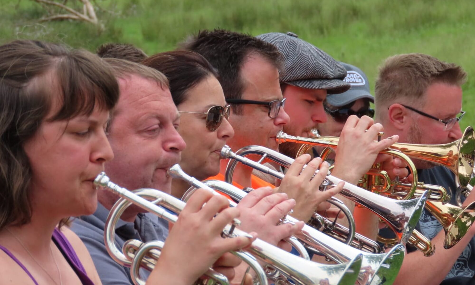 The City of Birmingham Brass Band Cornet Section